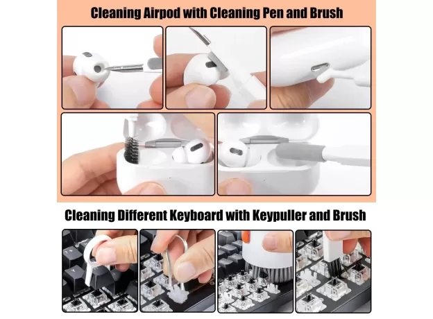 LAPTOP CLEANING KIT - PHONE CLEANING KIT - KEYBOARD CLEANING KIT - COMPUTER CLEANING KIT