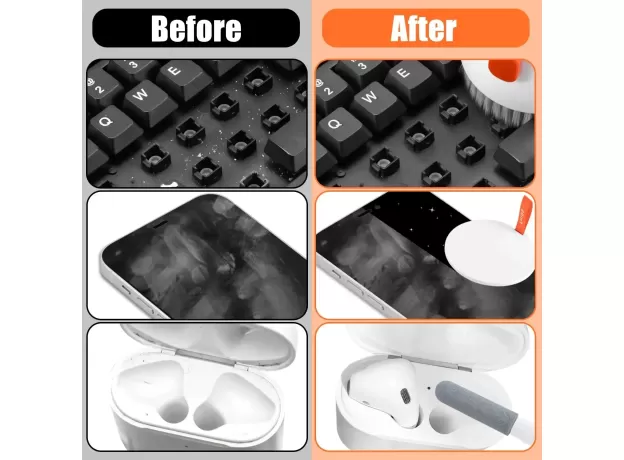 LAPTOP CLEANING KIT - PHONE CLEANING KIT - KEYBOARD CLEANING KIT - COMPUTER CLEANING KIT