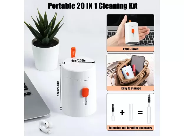 LAPTOP CLEANING KIT - PHONE CLEANING KIT - KEYBOARD CLEANING KIT - COMPUTER CLEANING KIT