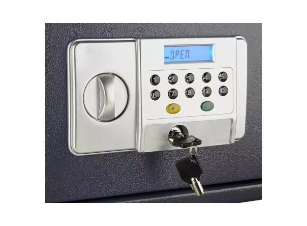 ARGOS HOME A5 35CM DIGITAL SAFE – ELECTRONIC SECURITY BOX WITH KEYPAD & OVERRIDE KEY