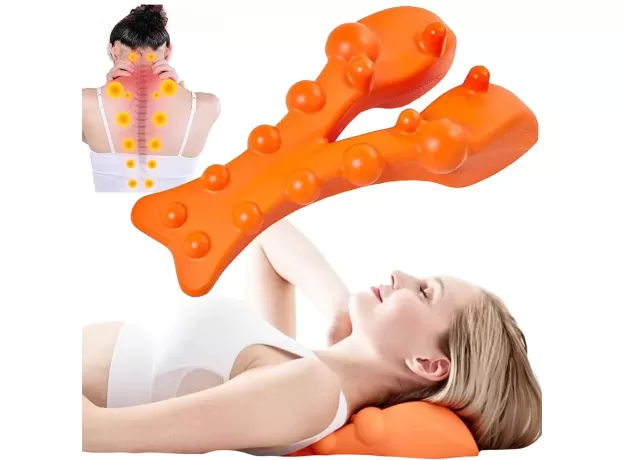 CERVICAL TRACTION DEVICE - NECK STRETCHER - NECK AND SHOULDER STRETCHER - NECK PAIN RELIEF DEVICE
