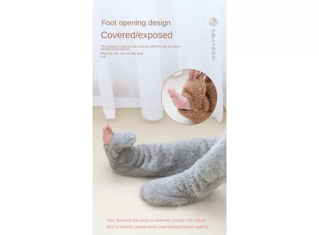 LEG WARMERS FOR WOMEN - WINTER KNEE-HIGH SOCKS - FLUFFY LEG WARMERS - OVER THE KNEE SOCKS - WINTER LEG WARMERS - LEG WARMERS FOR COLD WEATHER