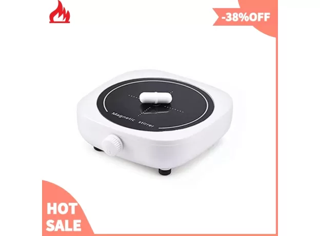 MAGNETIC STIRRER - PORTABLE STIRRER PLATE WITH STIR BAR 2L - 4000RPM FOR LABORATORY (EU/US/UK PLUG )