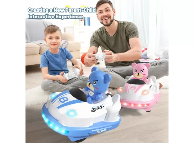REMOTE CONTROL CAR FOR KIDS - BUMPER CARS FOR KIDS - REMOTE CONTROL CAR - REMOTE CONTROL CAR WITH MUSIC
