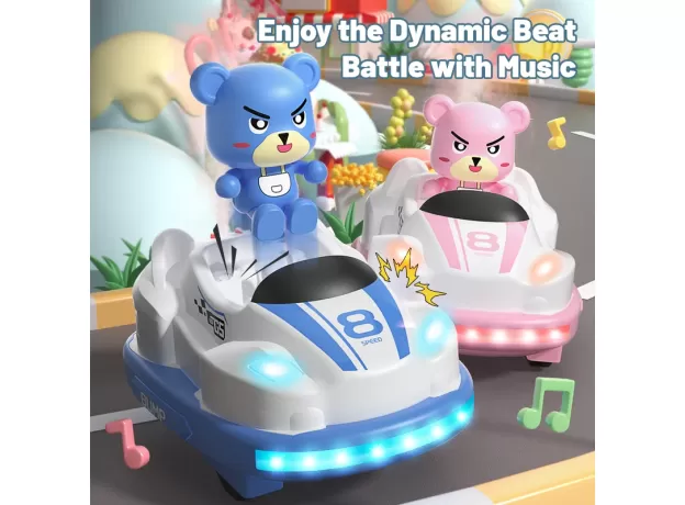 REMOTE CONTROL CAR FOR KIDS - BUMPER CARS FOR KIDS - REMOTE CONTROL CAR - REMOTE CONTROL CAR WITH MUSIC
