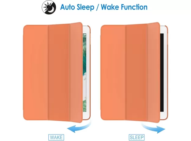 JETECH CASE FOR IPAD 9.7-INCH (6TH/5TH GEN, 2018/2017) – SMART COVER WITH AUTO WAKE/SLEEP - LIGHTWEIGHT IPAD STAND COVER