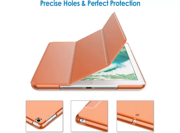 JETECH CASE FOR IPAD 9.7-INCH (6TH/5TH GEN, 2018/2017) – SMART COVER WITH AUTO WAKE/SLEEP - LIGHTWEIGHT IPAD STAND COVER
