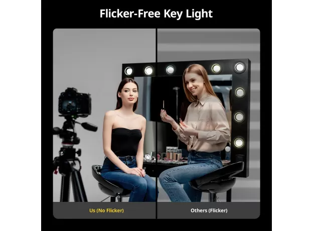 RALENO SOFTBOX PHOTOGRAPHY LIGHTING KIT, 40×40CM LED PHOTOGRAPHY STUDIO LIGHT WITH 50W 5500K CCT BULBS FOR TIKTOK LIGHTING, CRI>97 LIGHT BOX LIGHTING FOR VIDEO RECORDING, STUDIO AND YOUTUBE
