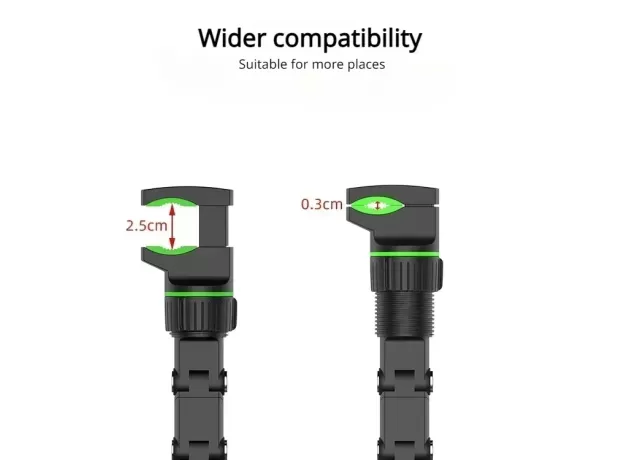 MULTIFUNCTIONAL REARVIEW MIRROR PHONE HOLDER - ADJUSTABLE HANDS-FREE CAR PHONE MOUNT