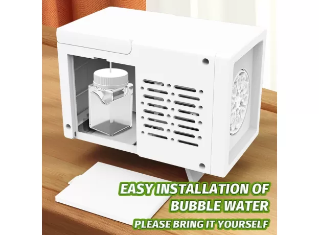 AUTOMATIC 10-HOLE BUBBLE BLOWER MACHINE - PORTABLE PARTY TOY FOR KIDS