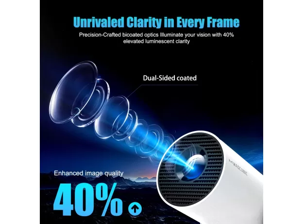 HY300 PRO 4K ANDROID SMART PROJECTOR