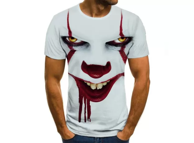 WOMEN’S 3D LETTER SERIES PRINTED T-SHIRT – ROUND NECK SHORT SLEEVE GRAPHIC TEE