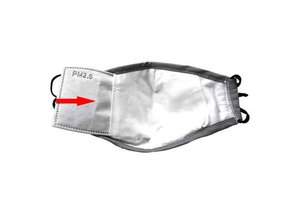 KIDS' WASHABLE DUST MASK WITH EXHALATION VALVE – REUSABLE ANTI-HAZE FACE FILTER FOR CHILDREN