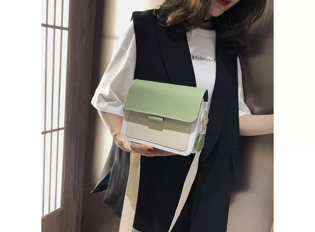 WOMEN’S SMALL FLAP CROSSBODY BAG – ELEGANT VEGAN LEATHER MINI SHOULDER PURSE