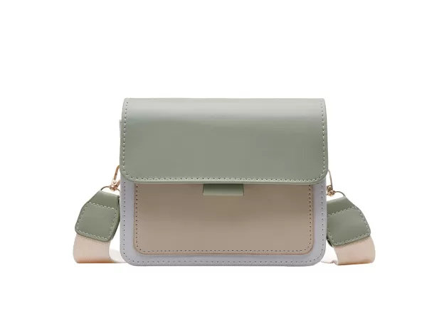 WOMEN’S SMALL FLAP CROSSBODY BAG – ELEGANT VEGAN LEATHER MINI SHOULDER PURSE