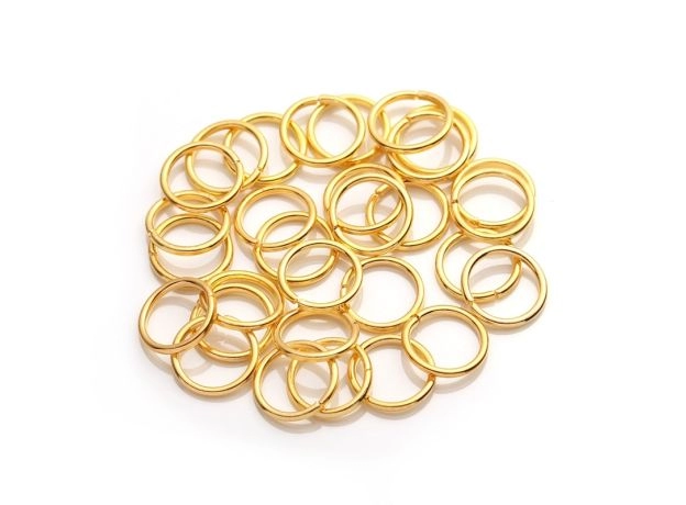 PREMIUM METAL JUMP RINGS SET – SILVER/GOLD/BRONZE SPLIT RINGS & CONNECTORS FOR DIY JEWELRY MAKING