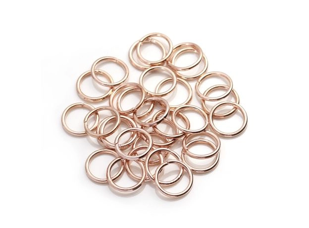 PREMIUM METAL JUMP RINGS SET – SILVER/GOLD/BRONZE SPLIT RINGS & CONNECTORS FOR DIY JEWELRY MAKING