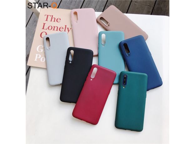 candy color silicone phone case for samsung galaxy a50 a70 a30 a40 a20 ...