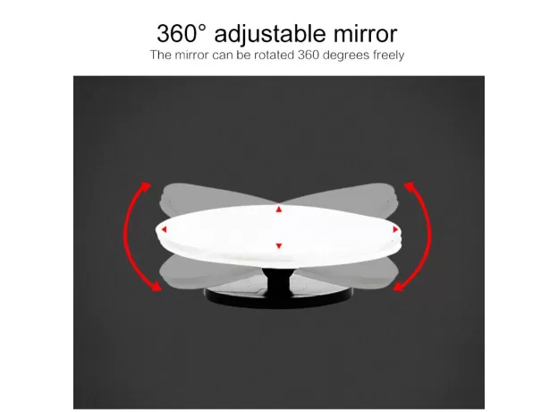 CAR VEHICLE DRIVER WIDE ANGLE ROUND CONVEX MIRROR BLIND SPOT AUTO REARVIEW CAR ACCESSORIES
