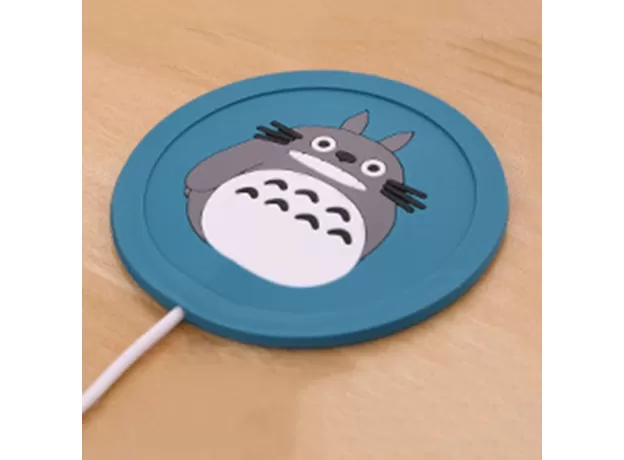 USB POWERED COFFEE CUP WARMER - CARTOON SILICONE TEA & DRINK HEATER PAD