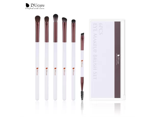 PROFESSIONAL EYESHADOW BLENDING BRUSH SET - NATURE & SYNTHETIC HAIR