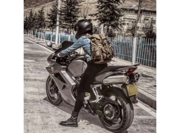 WATERPROOF WAXED CANVAS BACKPACK - MEN'S TRAVEL & SCHOOL BAG | PROTECHSHOP