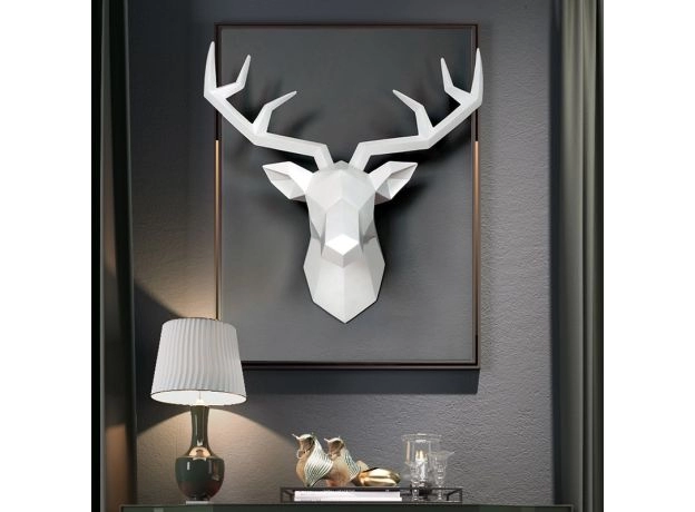 Deer Head Sculpture Home Decoration Accessories