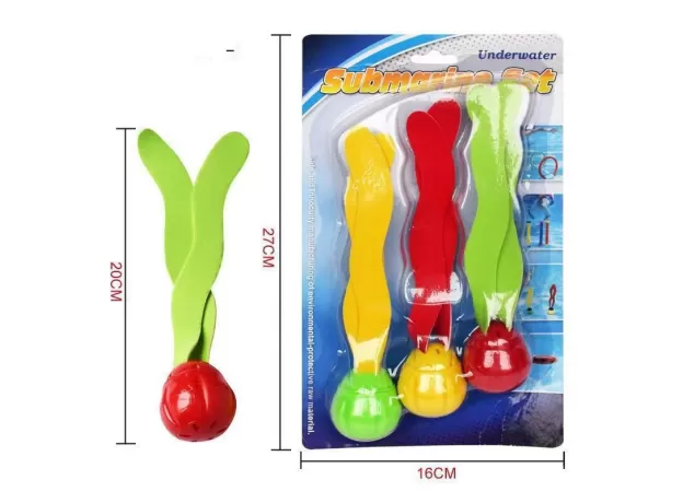 SEA PLANT SHAPE DIVING SWIMMING TOYS - AQUATIC POOL FUN | PROTECHSHOP