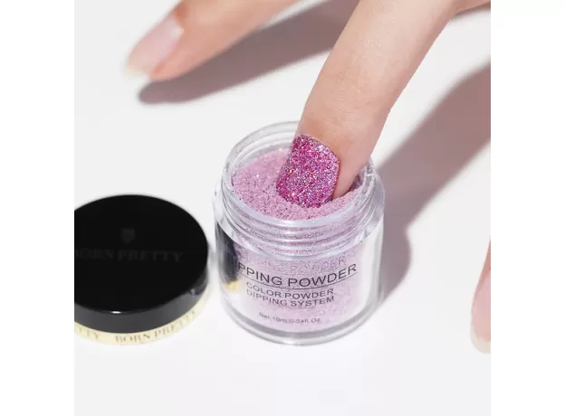 GRADIENT DIP NAIL POWDERS - LASTING NATURAL-DRY GLITTER | PROTECHSHOP