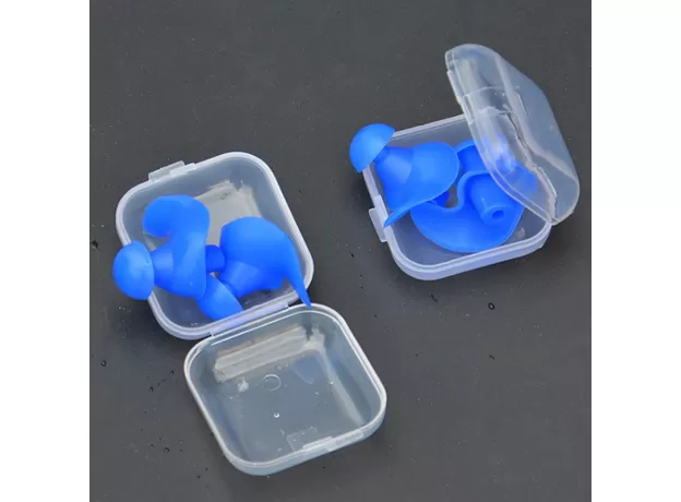 SOFT SILICONE WATERPROOF EAR PLUGS - SPORT & DIVING PROTECTION | PROTECHSHOP