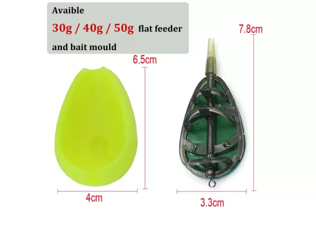 CARP FISHING IN LINE METHOD FEEDERS ACCESSORIES SET