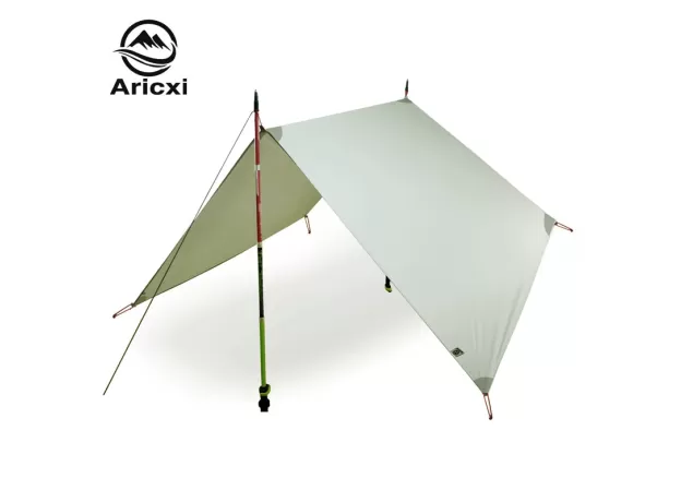 SUN SHELTER CAMPING MAT TENT FOOTPRINT 15D NYLON SILICONE SILVER COATED ENDA PARA CARRO