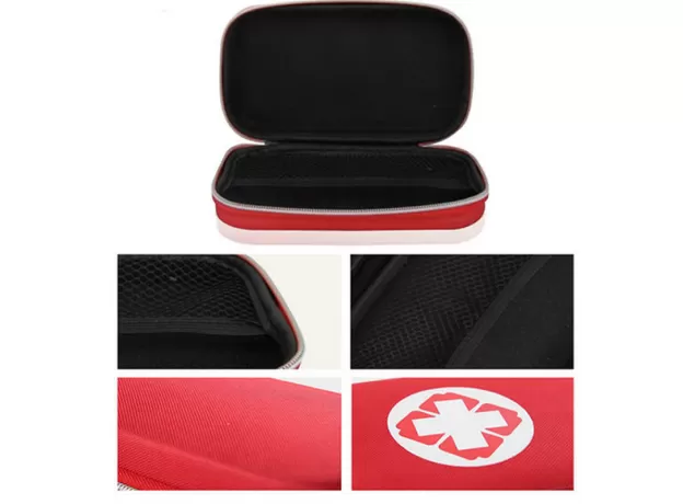 PORTABLE OUTDOOR WATERPROOF EVA FIRST AID KIT FOR FAMILY OR CAMPING TRAVEL EMERGENCY MEDICAL TREATMENT
