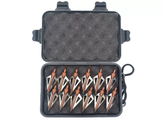 STAINLESS STEEL HUNTING ARROWHEADS ARROW HEADS POINTS BROADHEAD