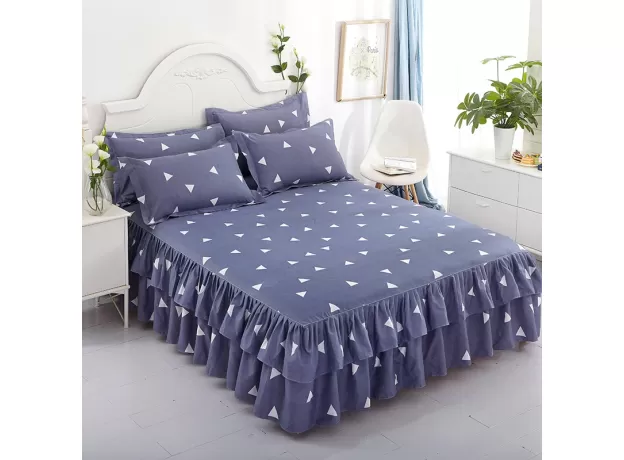 WEDDING BEDSPREAD SET WITH FREE PILLOWCASES - PROTECHSHOP