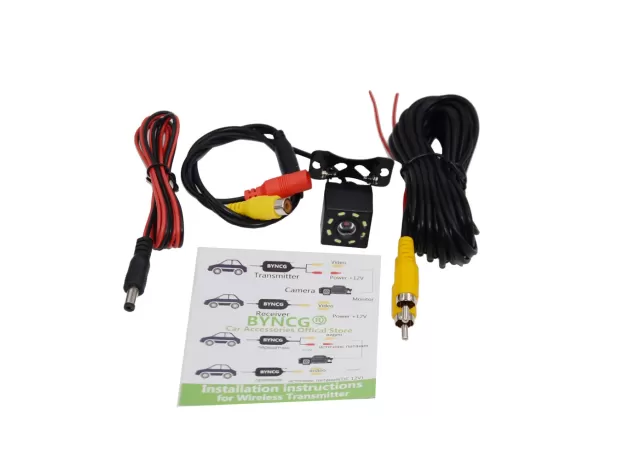 NIGHT VISION WIDE ANGLE HD COLOR IMAGE WATERPROOF UNIVERSAL BACKUP PARKING REVERSE CAMERA