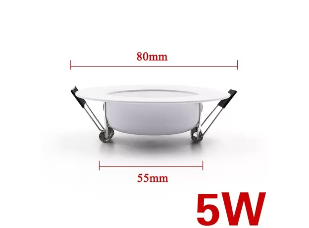 LED CEILING DOWNLIGHT LIGHT COLD WARM WHITE  LAMP