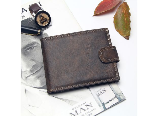 Luxury Designer Mens Wallet Leather PU Bifold Short Wallets Men Hasp Vintage Male Purse Coin ...