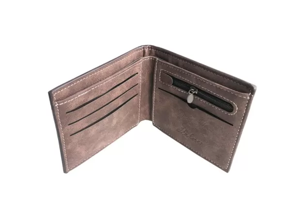 COIN BAG MEN'S PU LEATHER WALLET MALE PURSE CLUTCH CARD HOLDER MEN SHORT WALLETS