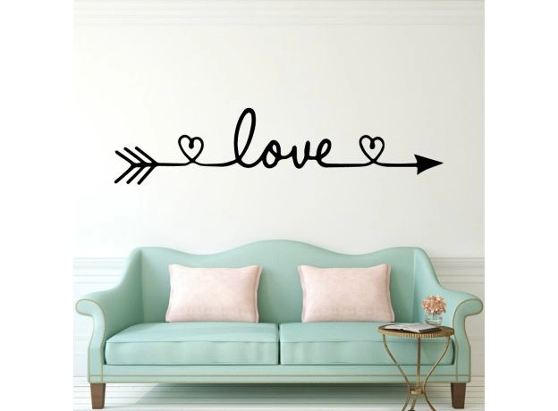 LOVE WALL STICKER HOME DECORATION FOR BEDROOM LIVING ROOM DECOR WALL STICKERS DECORATIVE WALLPAPER