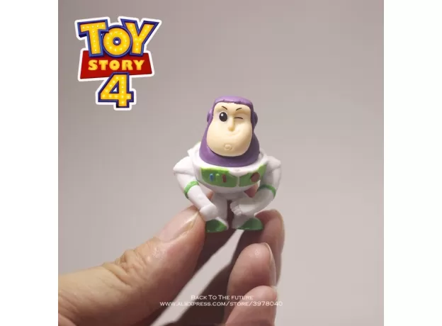 17PCS/SET TOY STORY 4 WOODY BUZZ LIGHTYEAR Q VERSION MINI DOLLS KIDS TOY