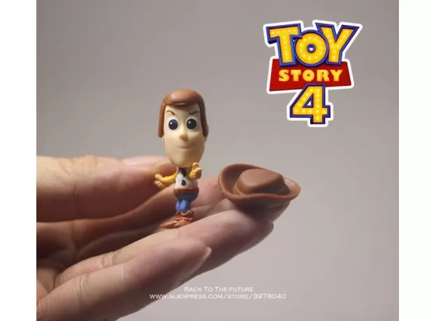17PCS/SET TOY STORY 4 WOODY BUZZ LIGHTYEAR Q VERSION MINI DOLLS KIDS TOY