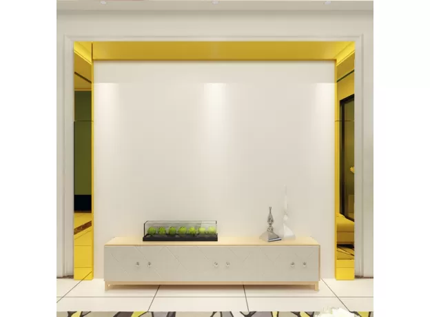 SIMPLE LINES ACRYLIC 3D WALL STICKERS BACKGROUND WALL DECORATION CEILING WAIST LINE LIVING ROOM DINING ROOM