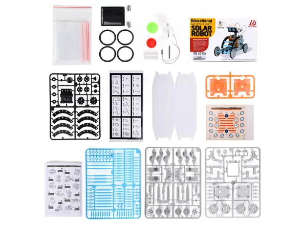 TOYS EDUCATIONAL SCIENCE KITS TOYS SOLAR TECHNOLOGY ROBOT LEARNING SCIENTIFIC TOY FOR CHILDREN SUIT