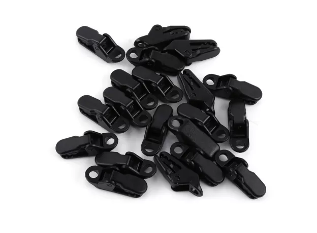 10PCS TENT PULL POINT CLIP OUTDOOR CAMPING TENT ALLIGATOR CLIP PULL POINT HOOK BUCKLE FOR THE TENT