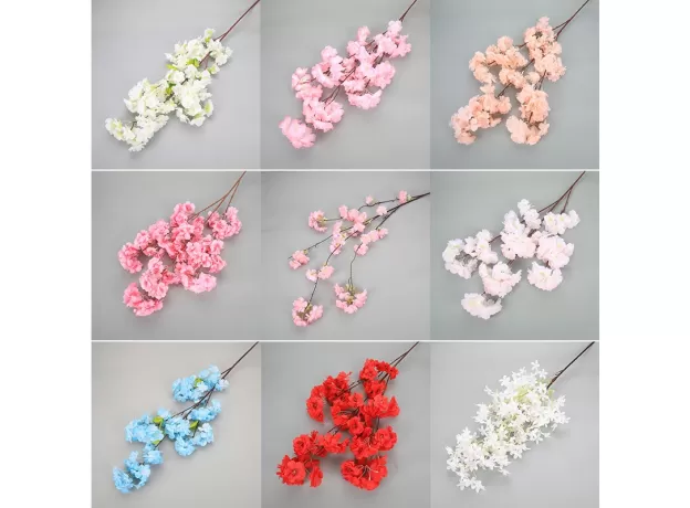 CHERRY BLOSSOM TREE ARTIFICIAL FLOWERS 120CM SILK HIGH SIMULATION WEDDING DECORATION HOME DECOR