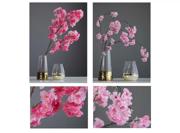 CHERRY BLOSSOM TREE ARTIFICIAL FLOWERS 120CM SILK HIGH SIMULATION WEDDING DECORATION HOME DECOR