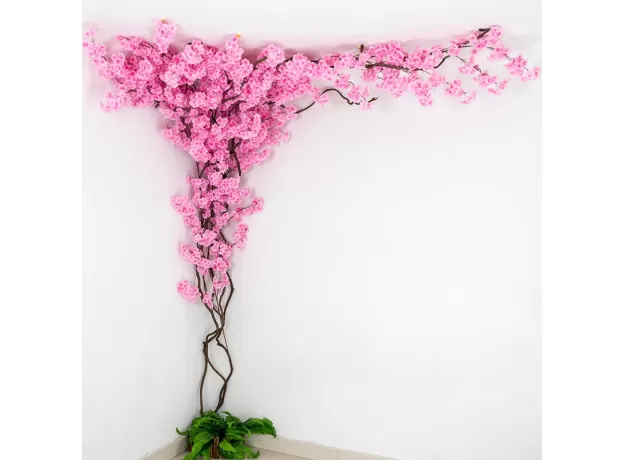 CHERRY BLOSSOM TREE ARTIFICIAL FLOWERS 120CM SILK HIGH SIMULATION WEDDING DECORATION HOME DECOR