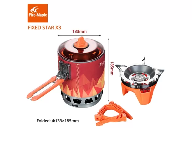 CAMPING GAS BURNER- OUTDOOR BACKPACKING COOKING SYSTEM STOVE