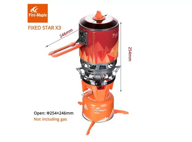 CAMPING GAS BURNER- OUTDOOR BACKPACKING COOKING SYSTEM STOVE